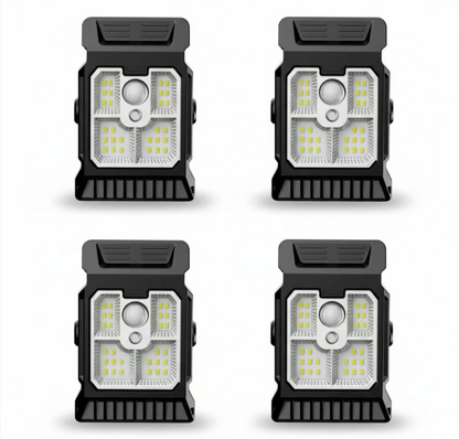 Solar LED lamp with IP65 motion sensor – outdoor lighting for garden, balcony and terrace 3