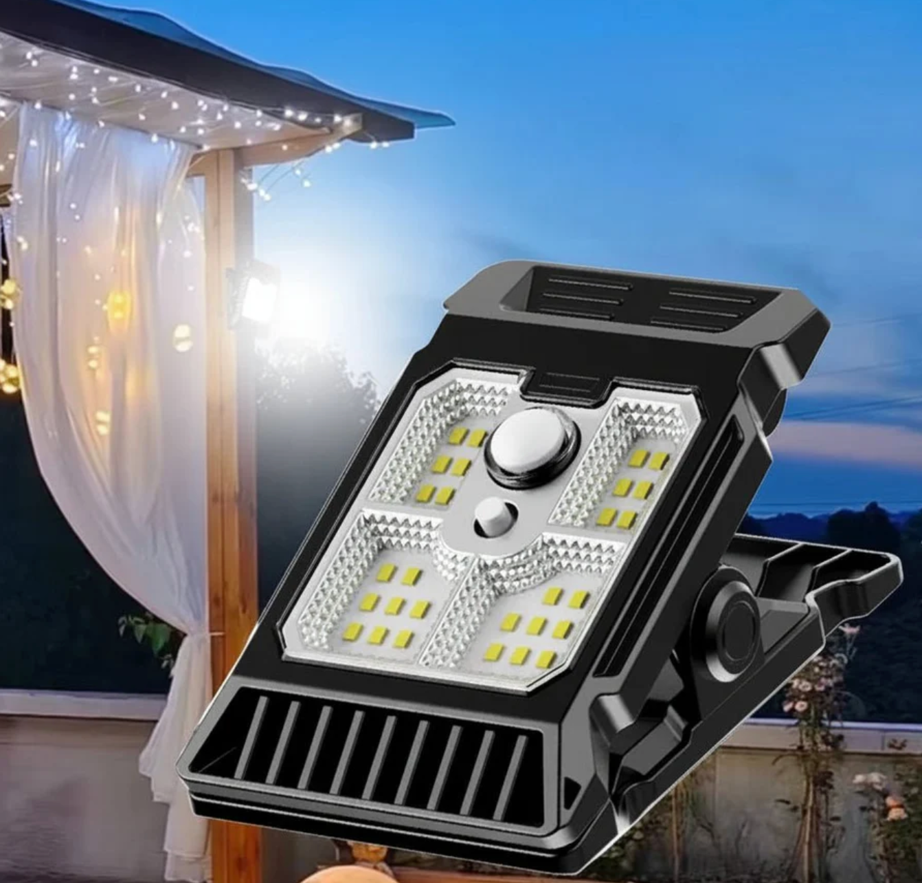 Solar LED lamp with IP65 motion sensor – outdoor lighting for garden, balcony and terrace 5