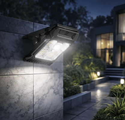 Solar LED lamp with IP65 motion sensor – outdoor lighting for garden, balcony and terrace 6