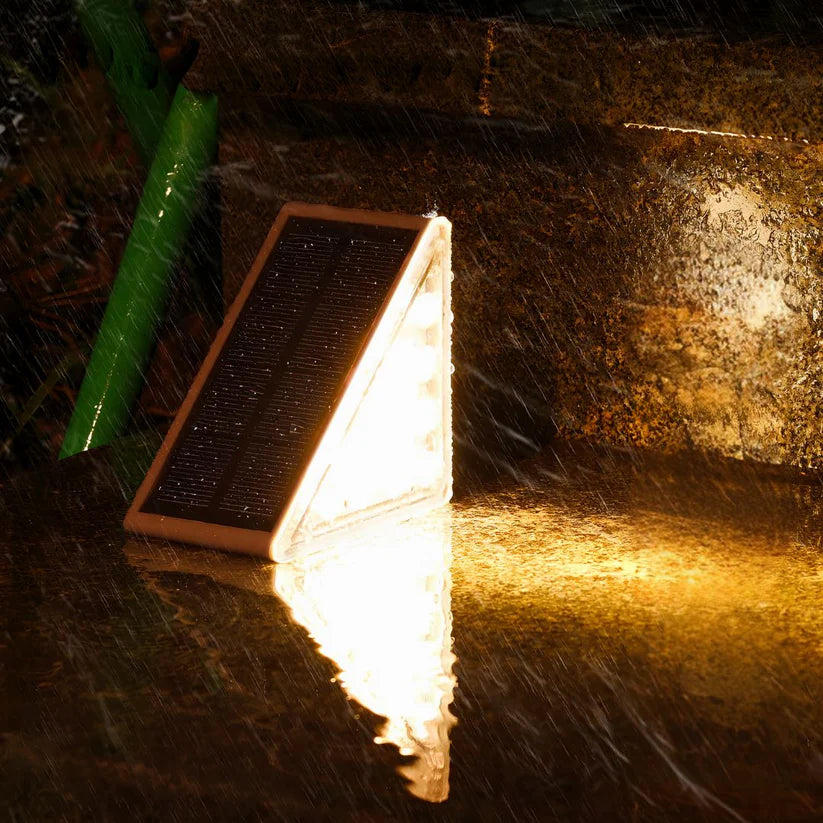 Solar LED lamp set for lighting stairs and garden 4