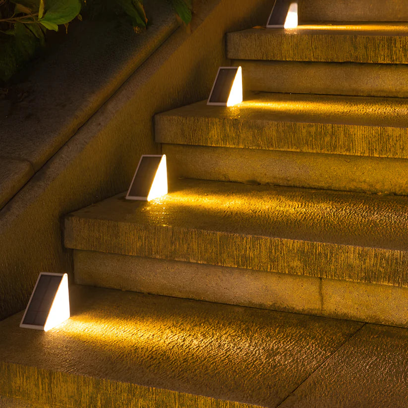 Solar LED lamp set for lighting stairs and garden 6