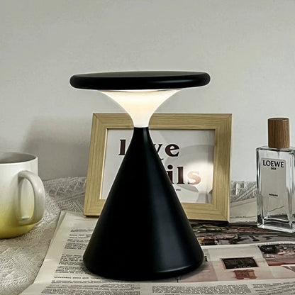 Rechargeable LED table lamp with levitation effect – modern, waterproof 9
