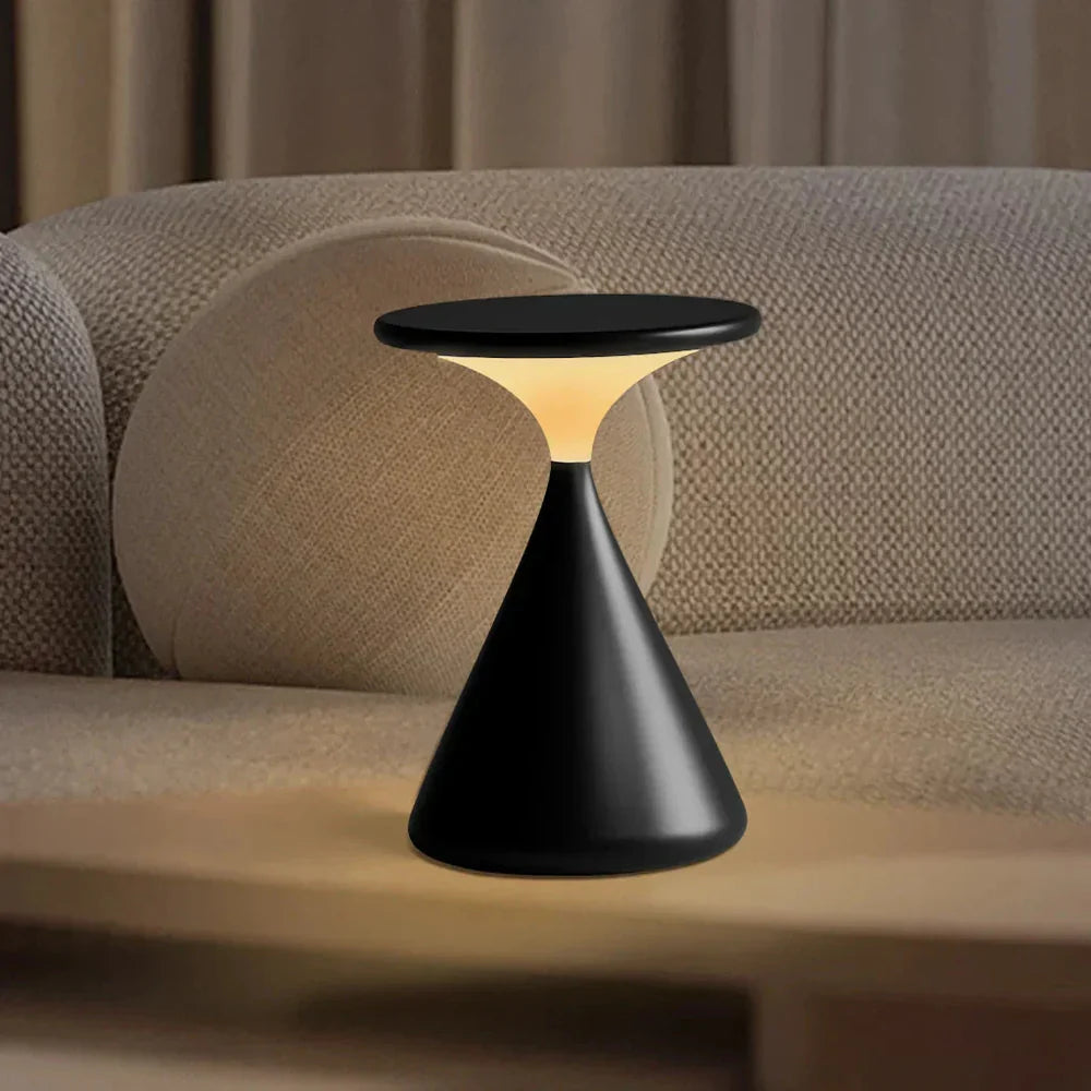Rechargeable LED table lamp with levitation effect – modern, waterproof 0