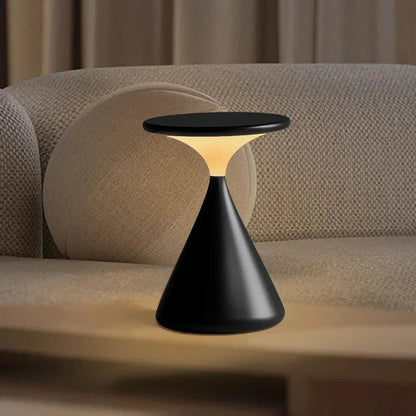Rechargeable LED table lamp with levitation effect – modern, waterproof 0