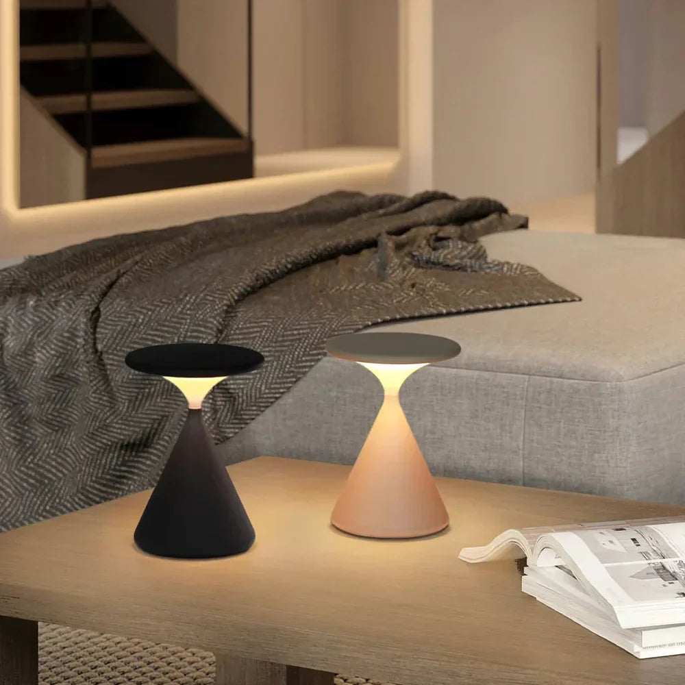 Rechargeable LED table lamp with levitation effect – modern, waterproof 2