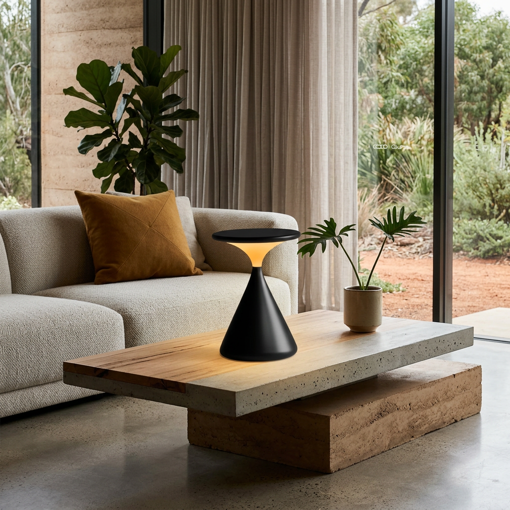 Elara Haus Architectural Floating-Design Table Light