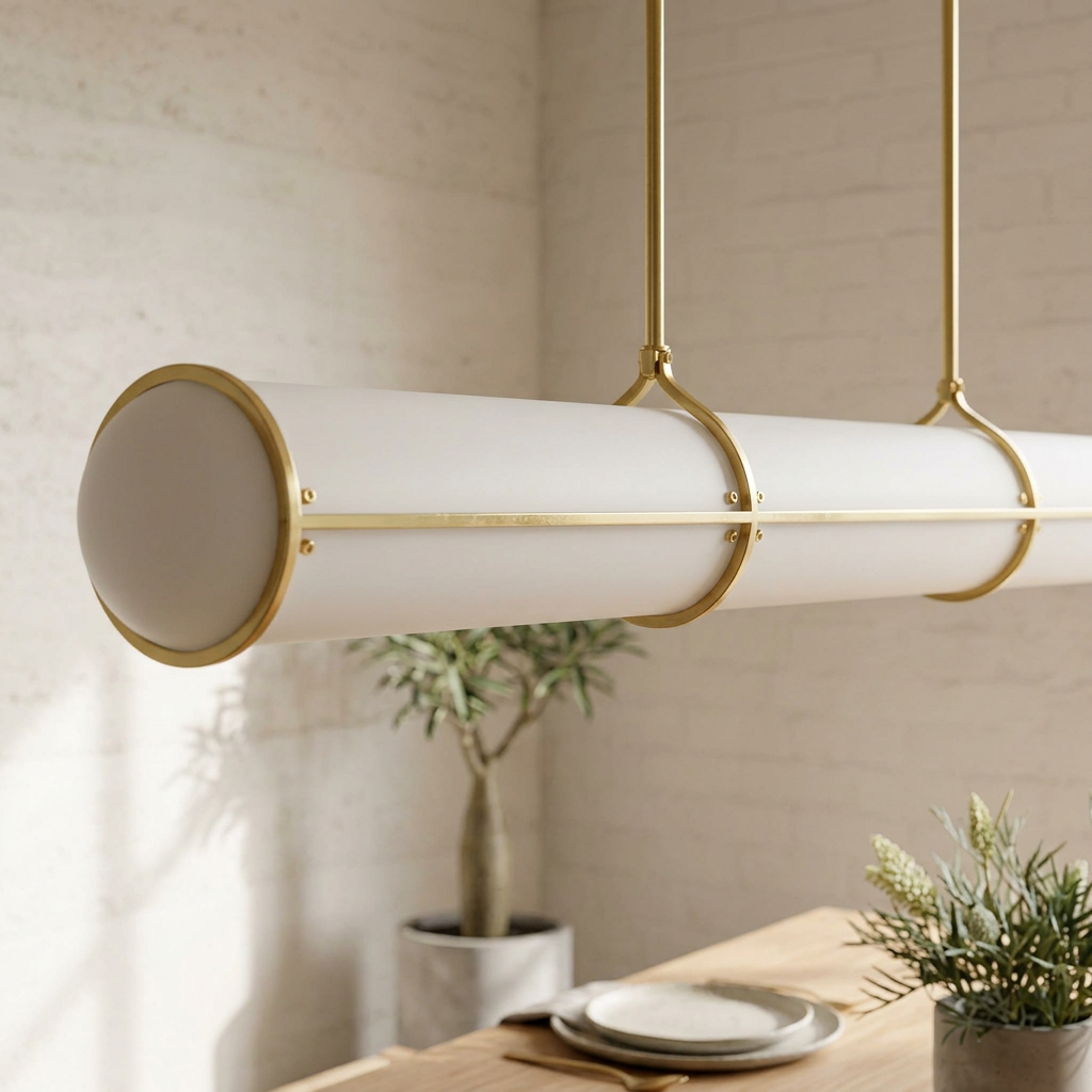 Elara Haus Architectural Glass Linear Lamp