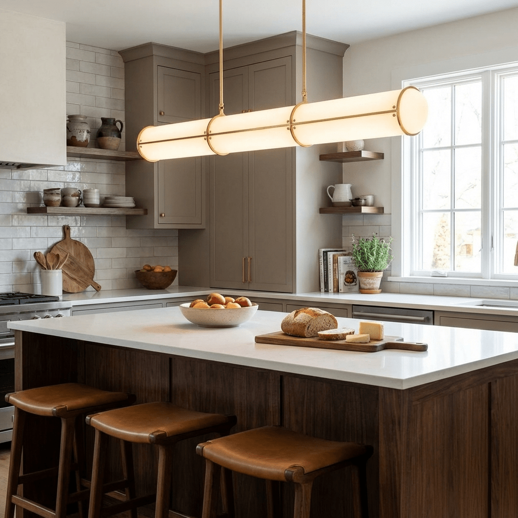 Cylindrical Endless Pendant Light 1