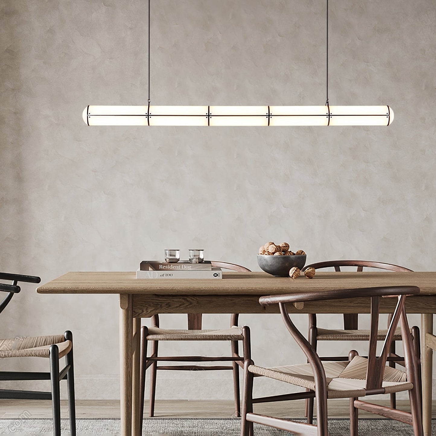 Cylindrical Endless Pendant Light 2