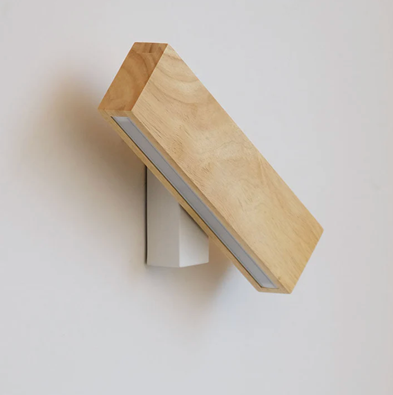 Wooden LED wall sconce – minimalist linear lamp 4