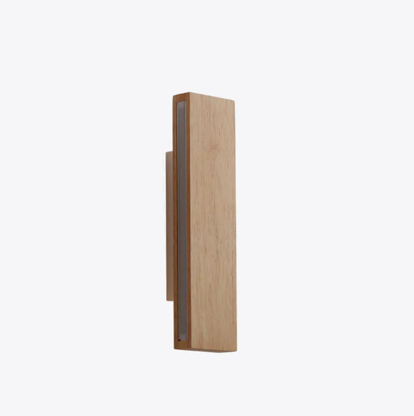 Wooden LED wall sconce – minimalist linear lamp 6