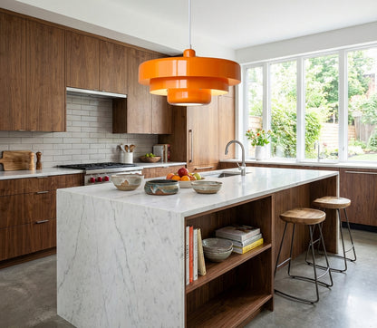 Elara Haus Architectural Layered Light - Modern Suspension