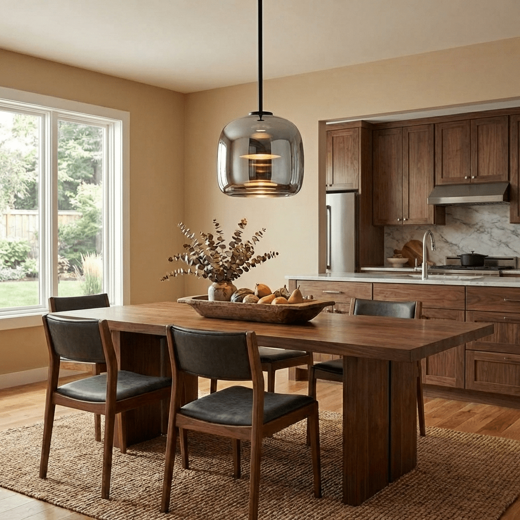 Metro Sphere Glass Pendant Lamp 6
