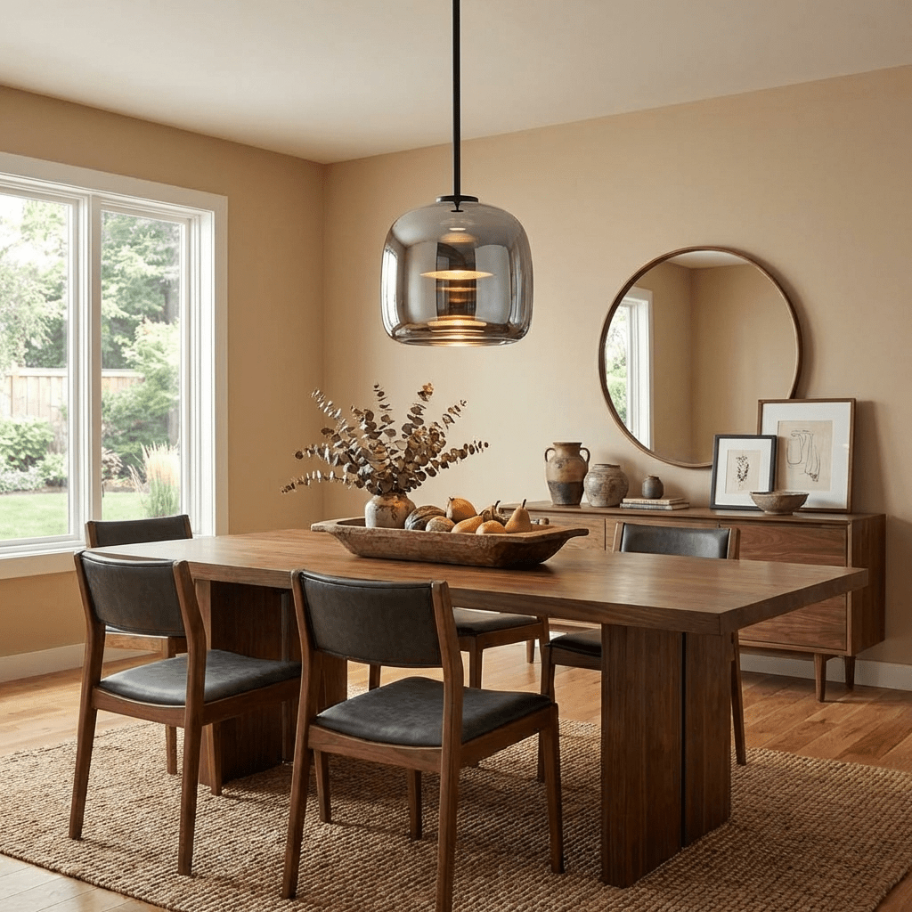 Metro Sphere Glass Pendant Lamp 7