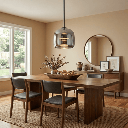 Metro Sphere Glass Pendant Lamp 7