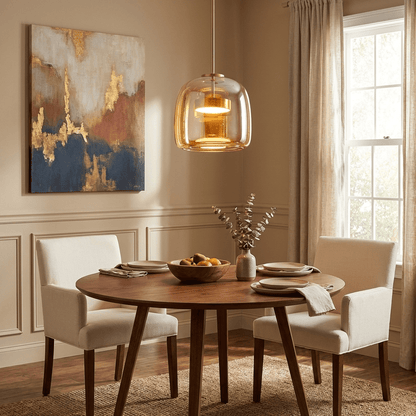Metro Sphere Glass Pendant Lamp 2