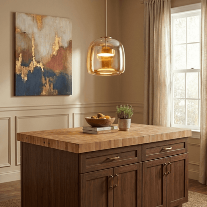 Metro Sphere Glass Pendant Lamp 5