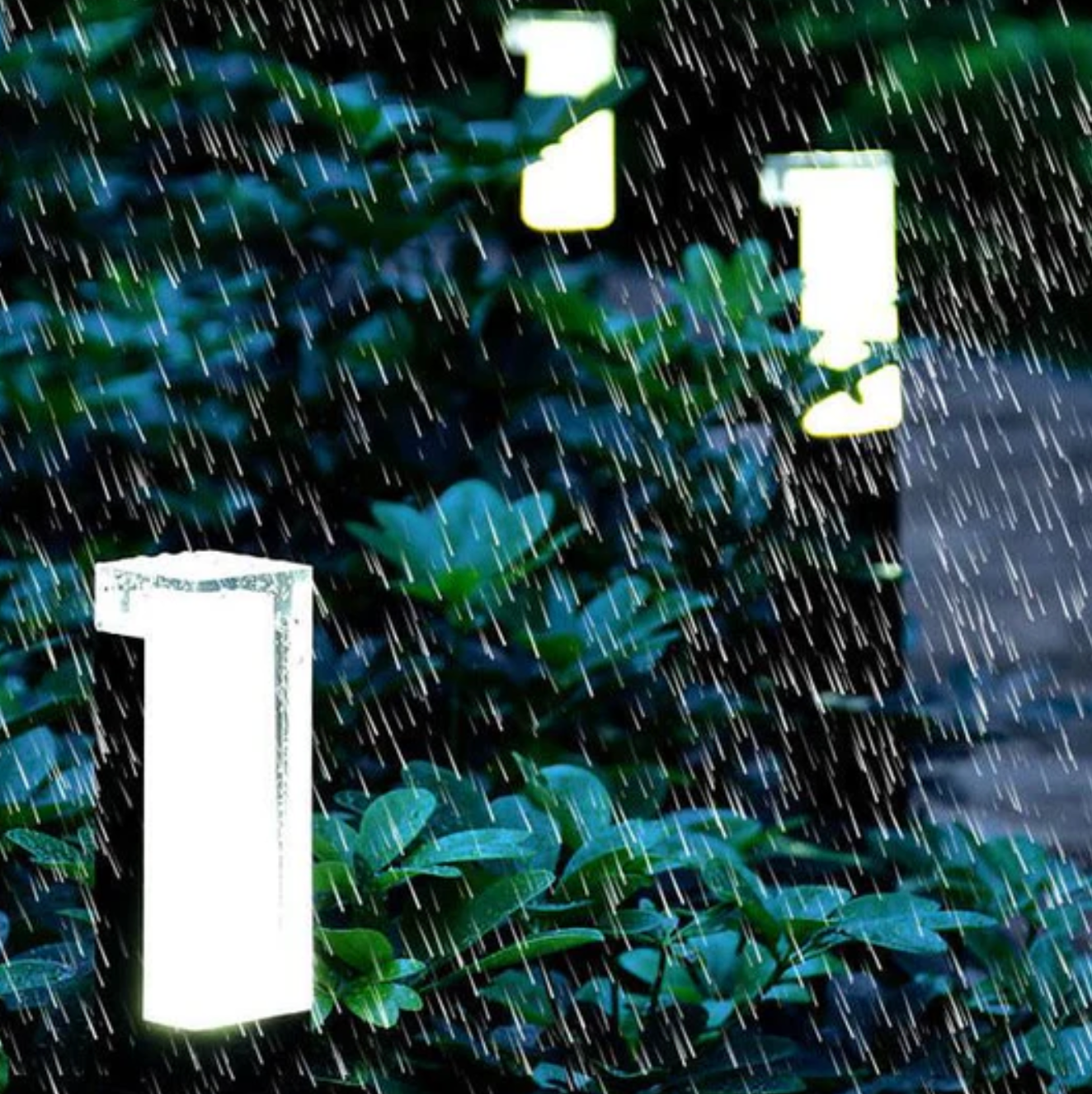 Modern LED garden lamp - waterproof outdoor post 5