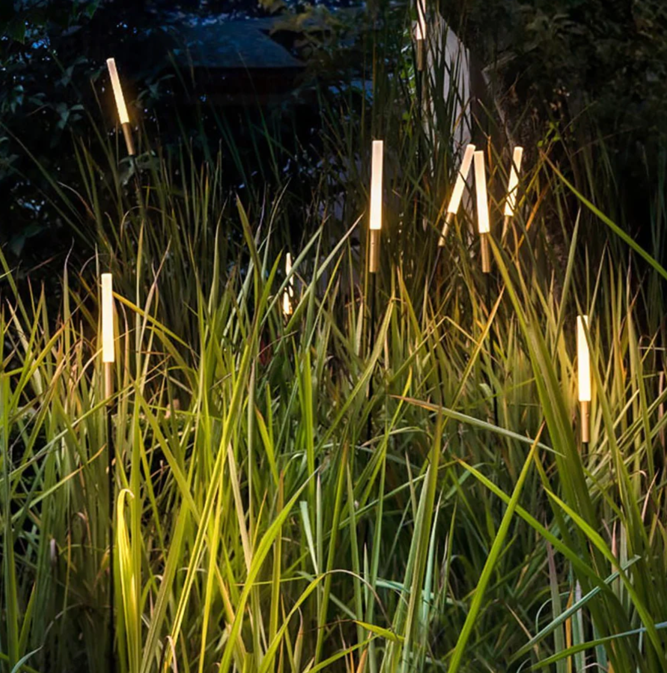 Solar LED garden lights on a spike – modern lighting for paths and flower beds 3
