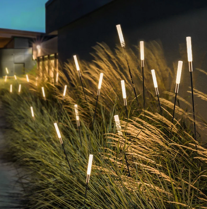 Solar LED garden lights on a spike – modern lighting for paths and flower beds 4