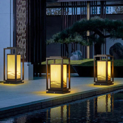 Modern standing garden lamp – decorative outdoor lighting 1