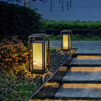 Modern standing garden lamp – decorative outdoor lighting 2