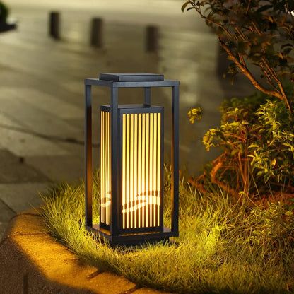Modern standing garden lamp – decorative outdoor lighting 0