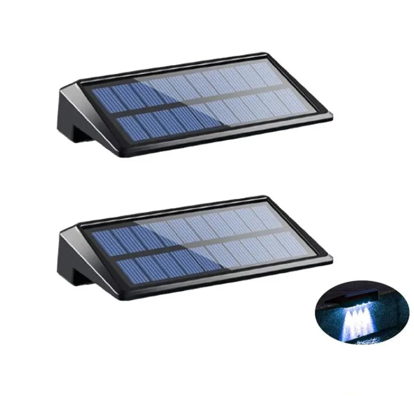 Solar LED lamp for wall and fence 5