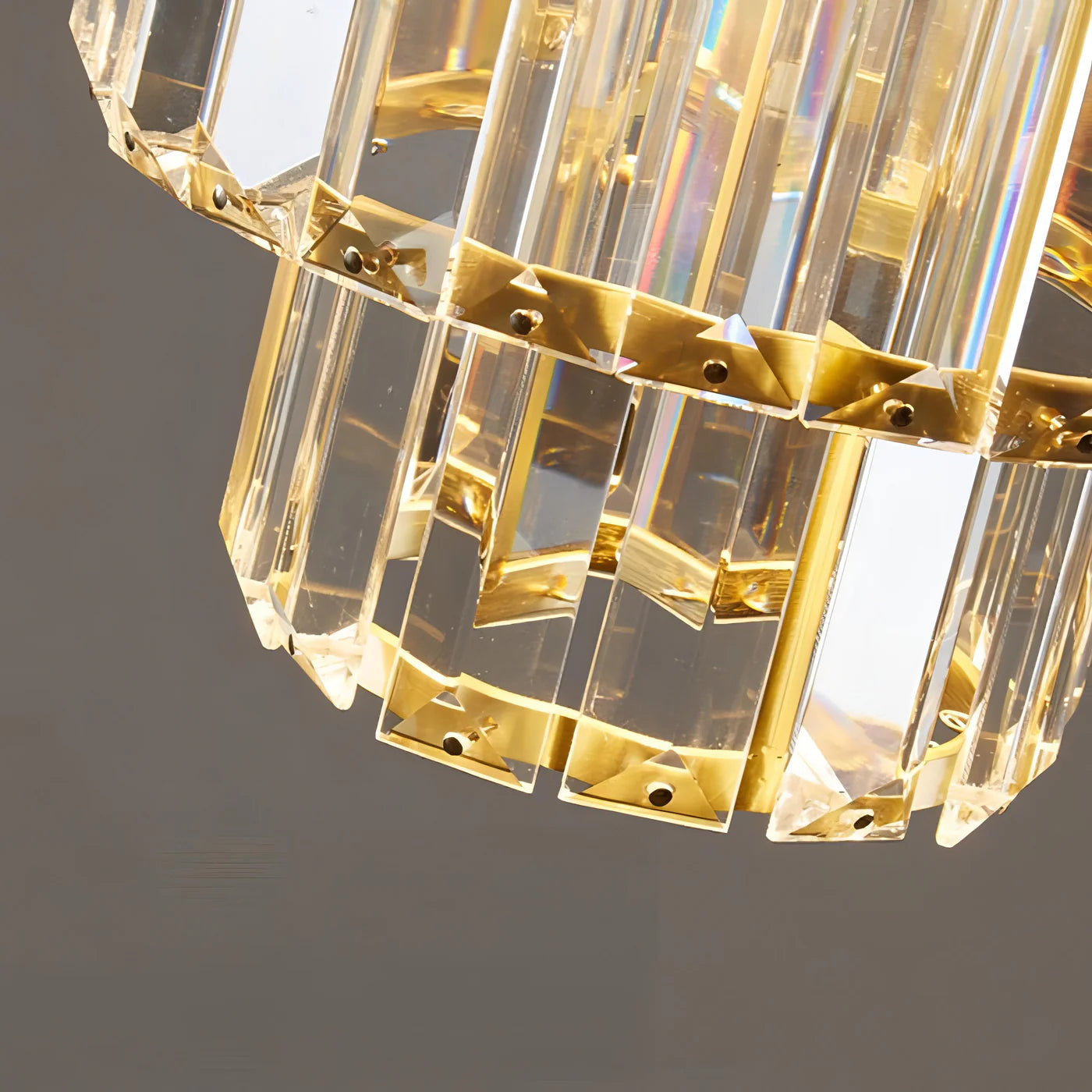 Elegant Glass Crystal Pendant Lamp – Glamour Style 2