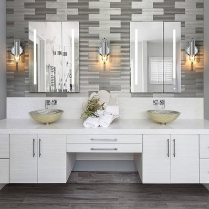 Minimalist 1-Light Simple Small Strip Wall Sconce For Bedside Bathroom 2