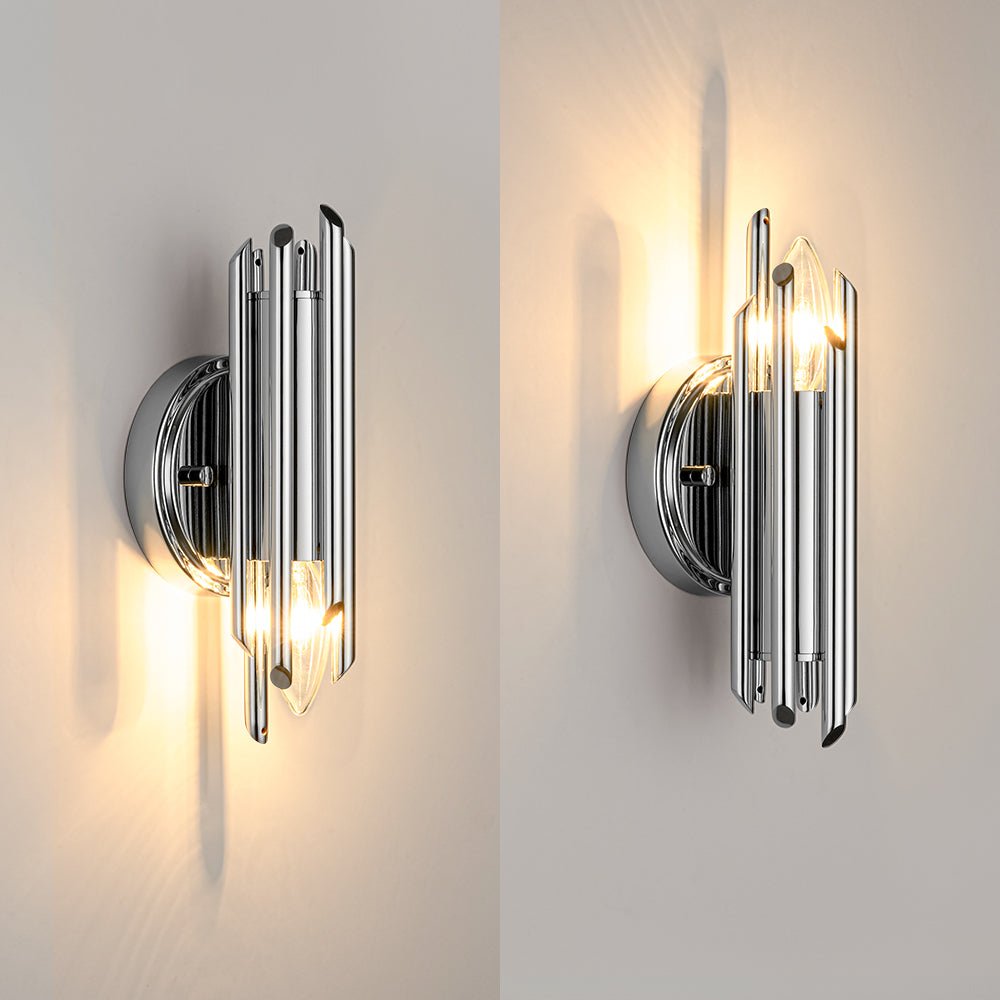 Minimalist 1-Light Simple Small Strip Wall Sconce For Bedside Bathroom 4