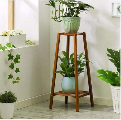 Plants Rack Stand | Bamboo | Indoor, Outdoor Display 0