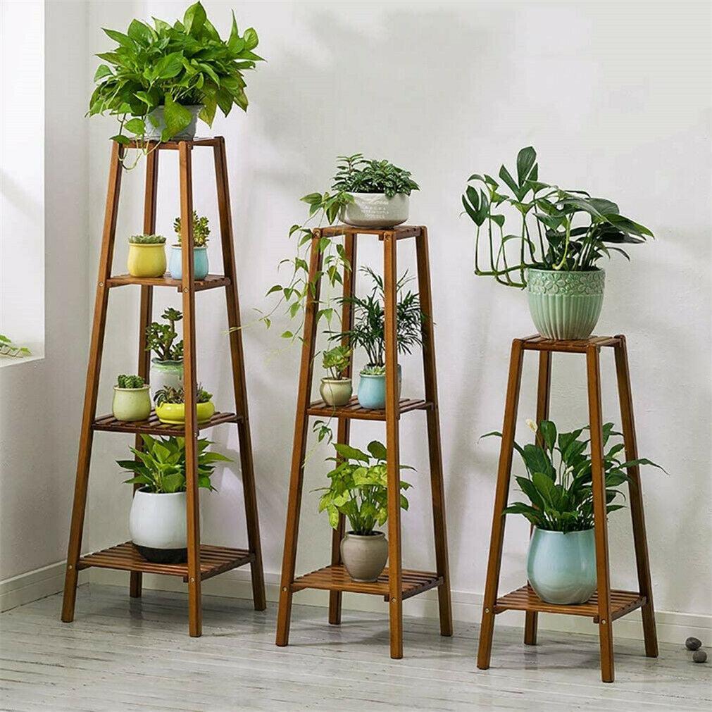 Plants Rack Stand | Bamboo | Indoor, Outdoor Display 3