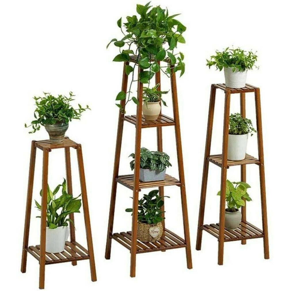 Plants Rack Stand | Bamboo | Indoor, Outdoor Display 5