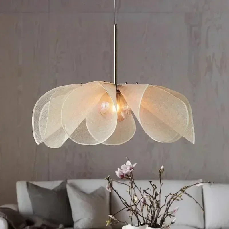 Flower pendant lamp – modern boho design 0