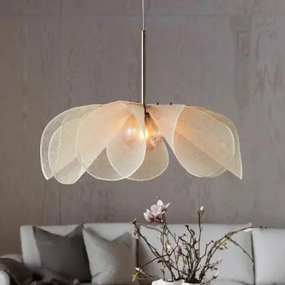 Flower pendant lamp – modern boho design 0
