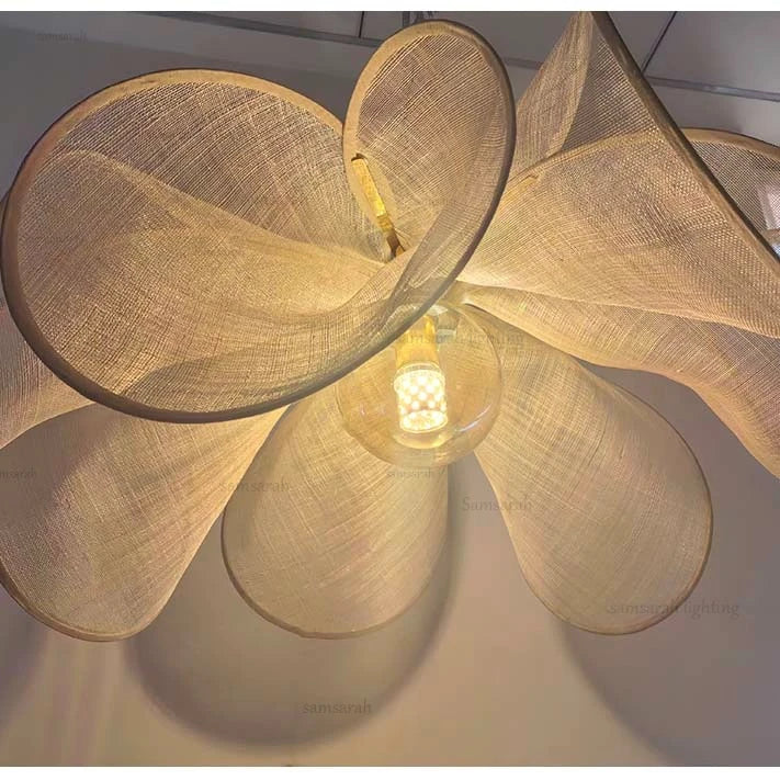 Flower pendant lamp – modern boho design 4
