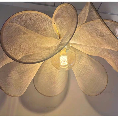 Flower pendant lamp – modern boho design 4