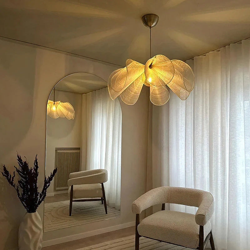 Flower pendant lamp – modern boho design 5