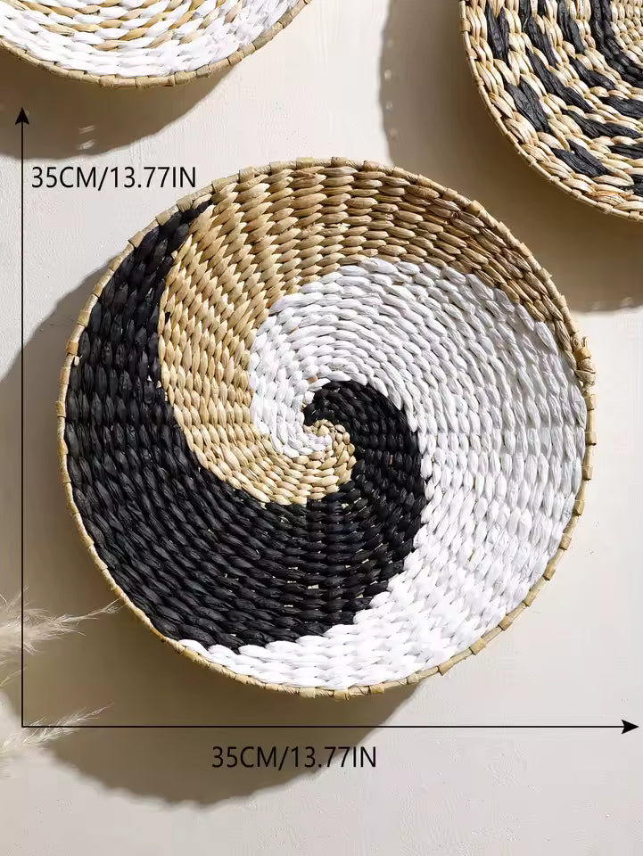 Seagrass Wall Basket | Handwoven Boho Decor 7