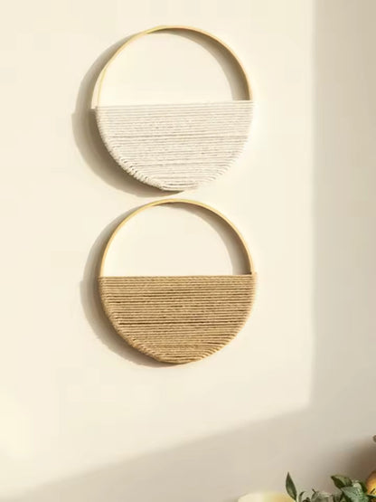 Handwoven Macramé Wall Hanging | Set of 2 0