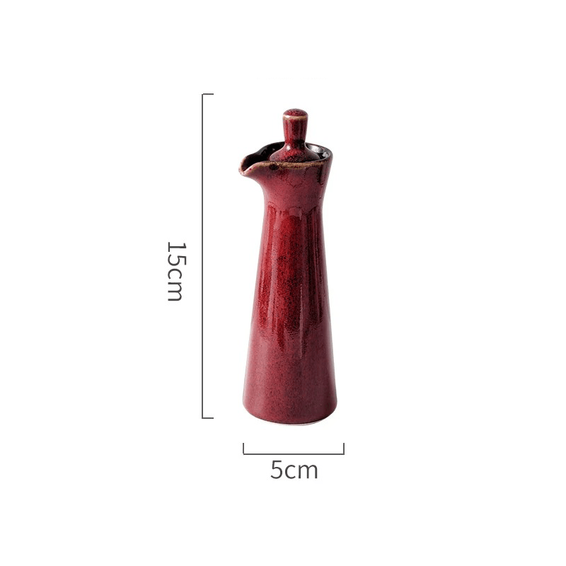 Runned Glazed Dispenser Bottle | Ceramic 6