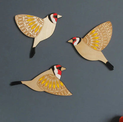 Wooden Bird Wall Decor Set | Living Room 2