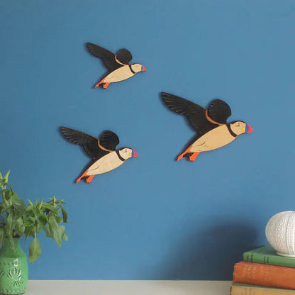 Wooden Bird Wall Decor Set | Living Room 6