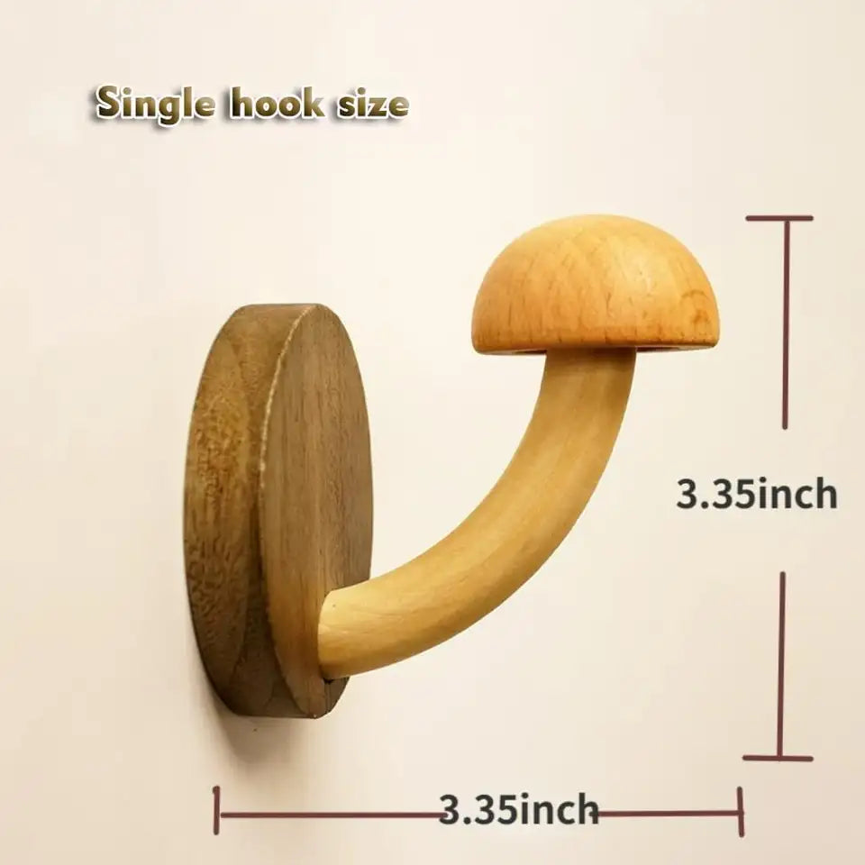 Mushroom Coat Hooks | Colorful & Fun Wall Decor 1