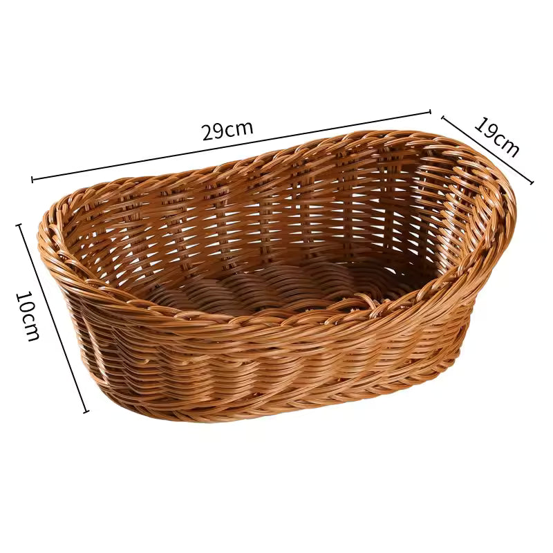 Decorative Serving Tray | Natural Organizer 3