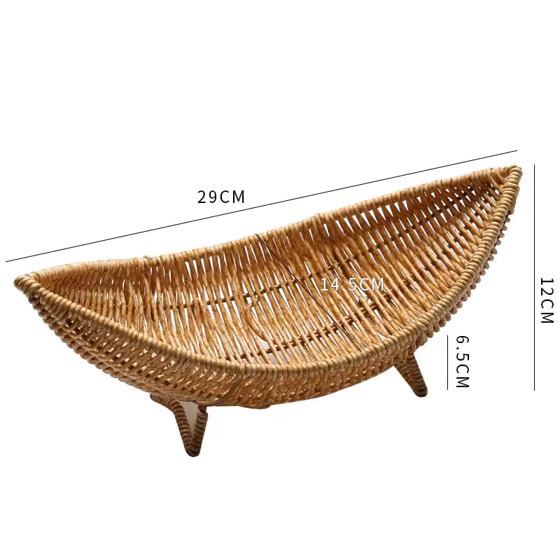 Decorative Serving Tray | Natural Organizer 4