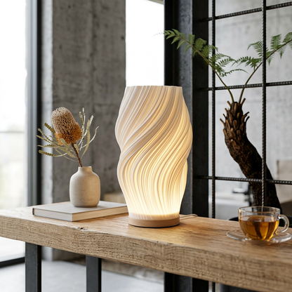 Elara Haus Artistic Curve Table Lamp