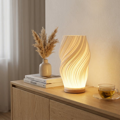 Elara Haus Artistic Curve Table Lamp