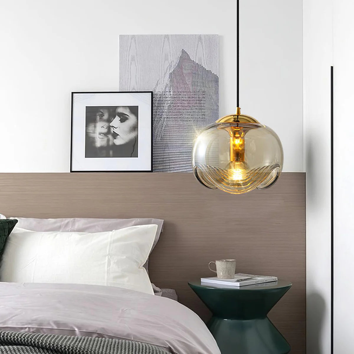 Glass Pendant Lamp – Elegance in an Artistic Form 8